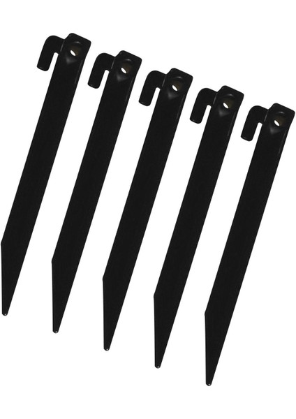 5 Parça Çadır Kazıkları Zemin Çivisi Tente Barınak Tarp Çadır Mandalları Hafif 18 cm Siyah (Yurt Dışından) indirimleri