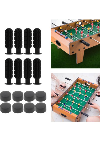 8 Çift Langırt Futbolu Sapları ve Uç Aksesuarlarını Değiş (Yurt Dışından)