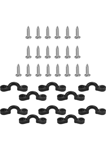 10X Kayık Pedi Göz Güverte Döngü Pedi Göz Tekneler Kayaks Kanolar Için Vidalar ile (Yurt Dışından) modelleri