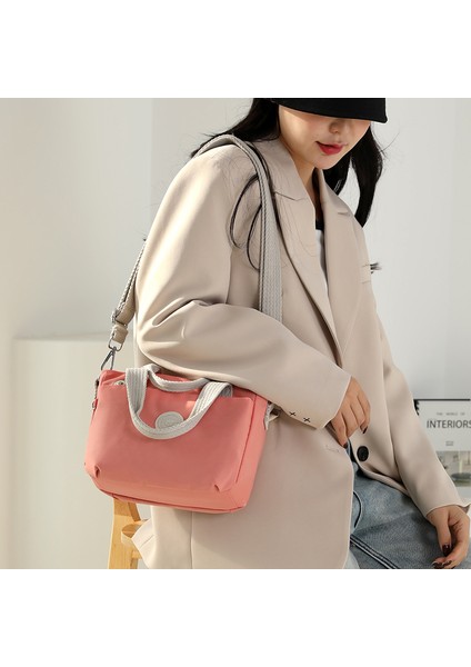 Yeni Bayan Omuz Çantası Kore Trendy Renkli Crossbody Banliyö Taşınabilir Makyaj Sırt Çantası (Yurt Dışından) modelleri