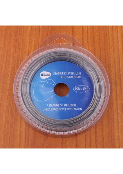 10M Balıkçılık Izleme Lures Paslanmaz Tel Kuleleri 50LBS (Yurt Dışından) fırsatları