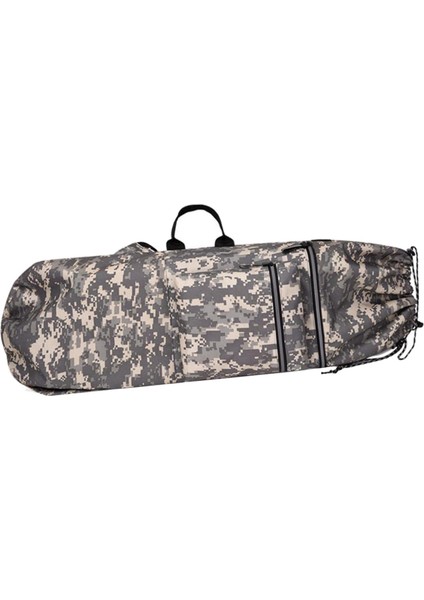 Kaykay Sırt Çantası Kaykay Çantası Adam Oxford Kılıfı Taşınabilir Skiboard Gri 84CMX32CM (Yurt Dışından)
