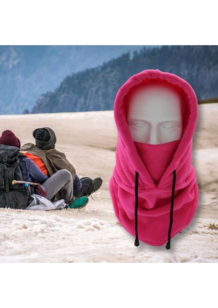 Kış Balaclava Hood Sı Kaplama Rüzgar Geçirmez Kayak Tam Isıtıcı Kış (Yurt Dışından) indirimleri
