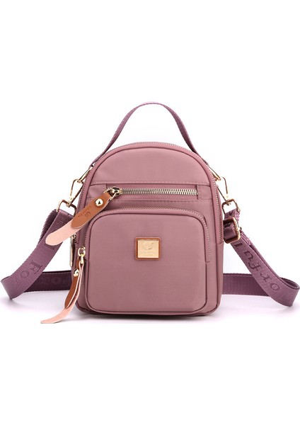 Yeni Omuz Çantası Kadın Açık Eğlence Crossbody Çantası Basit Taşınabilir Cep Telefonu Anahtar Para Cüzdanı (Yurt Dışından)