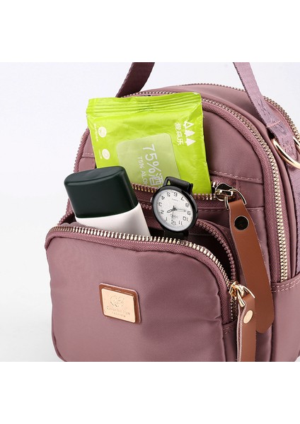 Yeni Omuz Çantası Kadın Açık Eğlence Crossbody Çantası Basit Taşınabilir Cep Telefonu Anahtar Para Cüzdanı (Yurt Dışından)