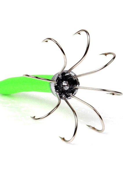 2 Paket Balıkçılık Lures Jigs Kancaları 8 Sert Balıkçılık Yeşili (Yurt Dışından) indirimleri