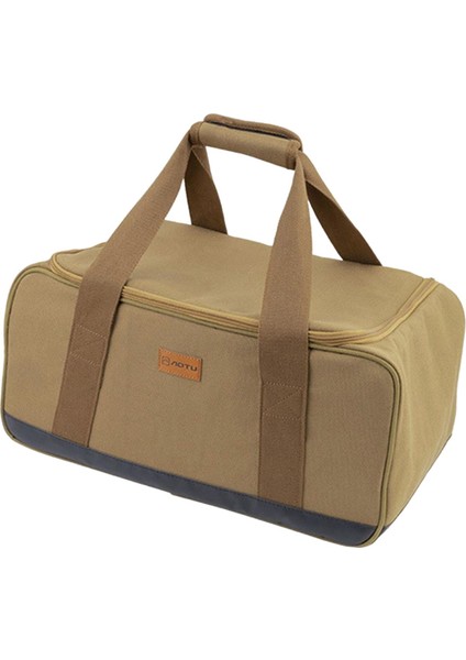 Barbekü Sofra Taşıma Çantası Kamp Pişirme Gereçleri Organizatör Tote Seyahat Için Kahverengi 48X28.5X22 cm (Yurt Dışından)