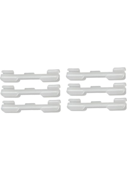 6x Balıkçılık Kızdırma Çubuk Klips Balıkçı Tüpörlerinde Balıkçılık Klibi 1.5mm-2.6mm (Yurt Dışından)