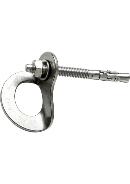 10MM Tırmanma Noktası Askı Plakası Donanım Belay Vidalı Sabit Nokta Cihaz Askısı (Yurt Dışından)