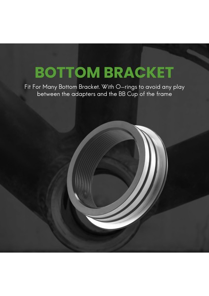 BB30 - Bsa Dönüştürücü Orta Braket Dönüşüm Adaptör Halkası 42MM (Yurt Dışından)
