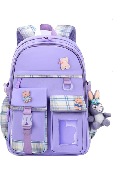 3-6. Sınıflar Için Sevimli, Hafif ve Yük Azaltıcı Çizgi Film Öğrenci Okul Çantası (Yurt Dışından)