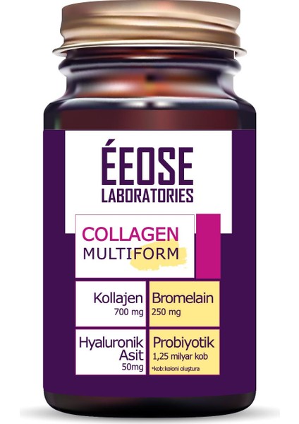 Multiform , Bromelain, Hyaluronik Asit Ve Probiyotik 30 Tablet