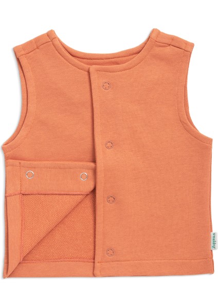 Organik Pamuk Yelek & Eşofman Altı Takım - Kiremit fiyatları