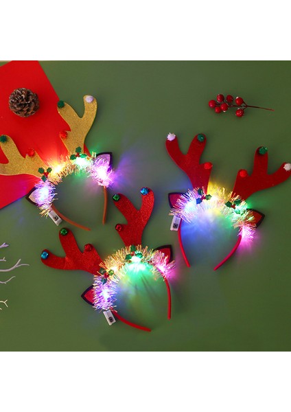 Noel Kafa Bandı Işıltılı Noel Ağacı Saç Süsü (Yurt Dışından) fırsatları