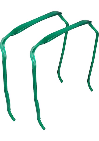 Kıvırcıın Saç Büyük Bandı Dayanıklı 140X155MM Ünmez Saç Çemberi Yeşil (Yurt Dışından)
