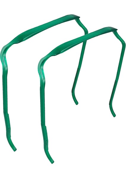 Kıvırcıın Saç Büyük Bandı Dayanıklı 140X155MM Ünmez Saç Çemberi Yeşil (Yurt Dışından)