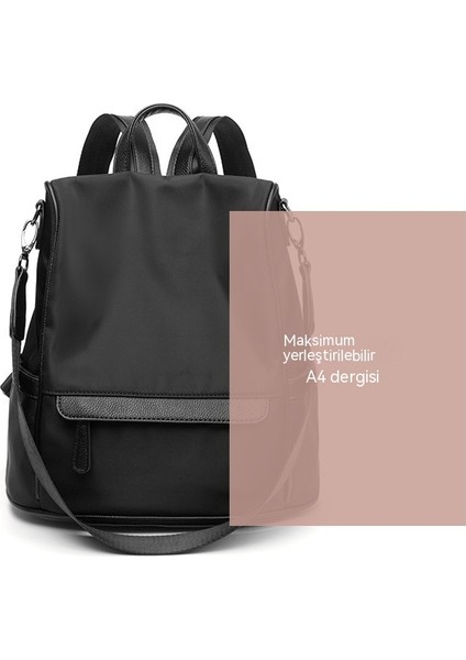 Oxford Kumaş Sırt Çantası Kadın 2022 Yeni Moda Trendi Vahşi Seyahat Büyük Kapasiteli Okul Çantası Bayan Sırt Çantası (Yurt Dışından)