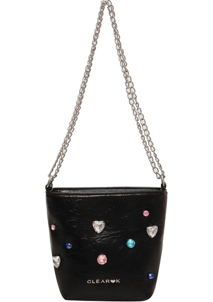 Kadın Omuz Crossbody Çanta, Popüler Tasarım Zincir Kova Çanta (Yurt Dışından)