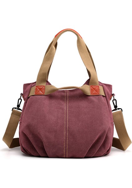 Kadınlar Için Büyük Kapasiteli Omuz Çantası Tote Çanta (Yurt Dışından)