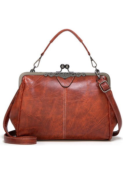 Kadınlar Için Şık Vintage Omuz Çantası (Yurt Dışından)