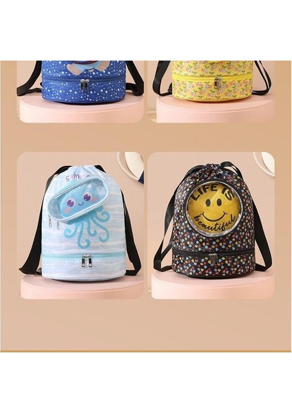 Travel Karikatür Yüzme Çantası Büyük Kapasiteli Kuru ve (Yurt Dışından) fiyatları