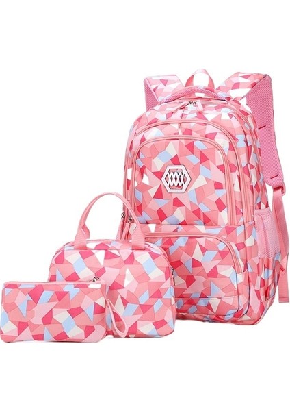 Üç Parçalı Çocuk Moda Okul Çantası Seti (Yurt Dışından)