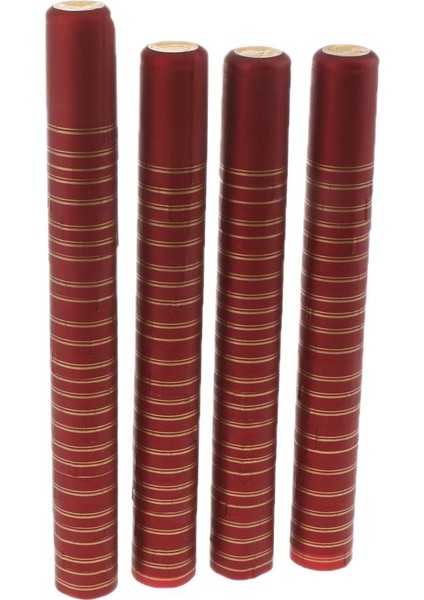100XPVC Kullanım Amaçlı Şişeıcı, 32MM -Bordo(Altın Üst Şeritler) 32MM -Bordo(Altın Üst Şeritler) 60MM Yükseklik (Yurt Dışından)
