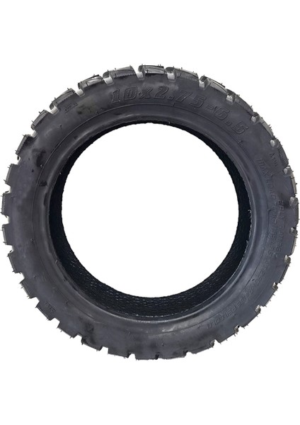 10X2.70-6.5 Iç ve Dış Lastik Elektrikli Scooter Denge Araba Lastiği Off-Road Tubeless Lastik Siyah 700G (Yurt Dışından)
