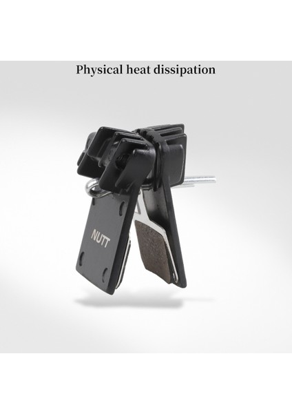 Nutt 1 Çift/2 Adet Disk Fren Pad Mtb Bisiklet Hidrolik Kaliper Isı Dağılımı Yarı Metal Reçine Soğutma ile Dağ Bisikleti Için (Yurt Dışından)