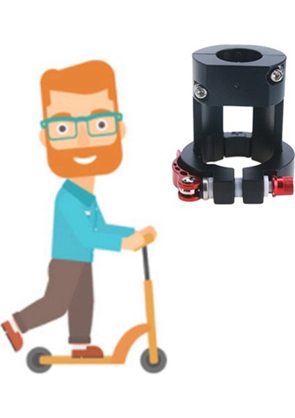 Scooter Kutup Tabanı Kilit Yedek Parçalar Xiaomi M365 Elektrikli Scooter Vida Aksesuarları Için Uygun Katlanır Kanca (Yurt Dışından)