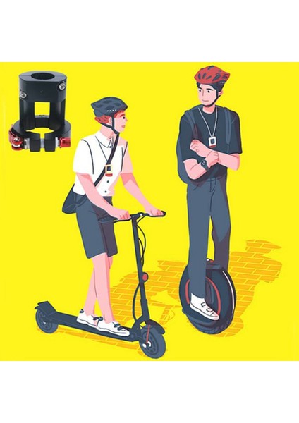 Scooter Kutup Tabanı Kilit Yedek Parçalar Xiaomi M365 Elektrikli Scooter Vida Aksesuarları Için Uygun Katlanır Kanca (Yurt Dışından)