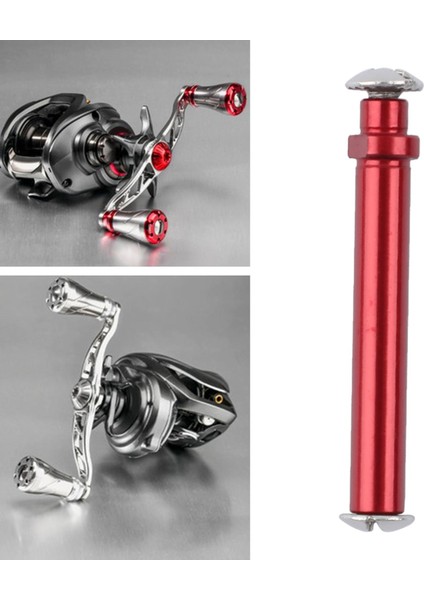 Alaşım Makara Mili Tamir Aleti Kolu Düğme Aksesuarları 3 cm Kırmızı (Yurt Dışından) modelleri
