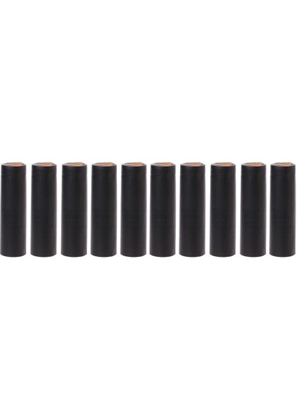100PCS Şişe Büzülme Contaları Mantarlı Şişeler Için Isı Daralıyor, 32MM Siyah (Yurt Dışından)