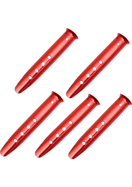 5x Çadır Kazıkları Mandal Çivisi Çadır Çivi Çapa Kamp Plaj Barınağı Kırmızı 23 cm (Yurt Dışından)