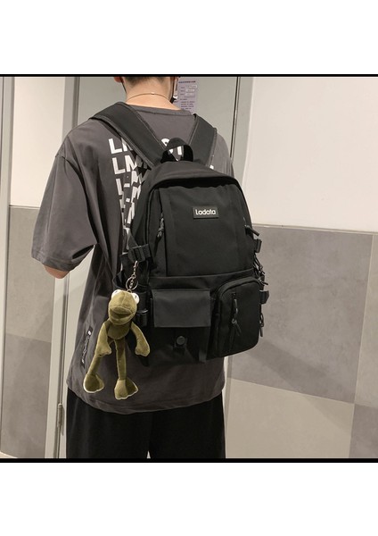 Minimalist Sırt Çantası Erkek Yeni Rahat Kore Versiyonu Büyük Kapasiteli Seyahat Sırt Çantası (Yurt Dışından) fırsatları