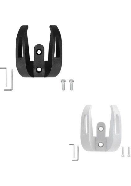Evrensel Ön Kanca Askı Elektrikli Scooter Xiaomi 1 S/pro2 Kask Çift Pençe Çanta Kavrama Scooter Kolu Kanca Beyaz (Yurt Dışından) fiyatları