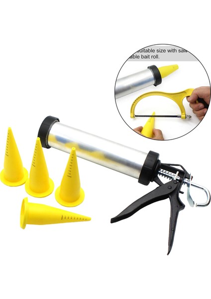 4 Nozullu Boilie Kaynatma Topları Cezbediciler Jaune+Noir Için Yuvarlanıyor 1+4*otobüsler (Yurt Dışından) indirimleri