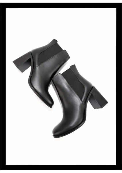 Siyah Kadın Bot & Bootie K02948101409