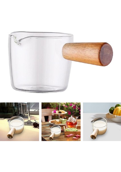 Mini Yüksek Borosilikat Cam Süt Pot Çorbası Salata Tenceresi Sos Tavan Kenarlığı 100ML (Yurt Dışından) fırsatları