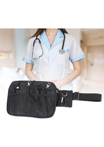 Fayda Hemşire Fanny Pack Hemşirelik Organizatör Kemeri Hemşire Önlük Kalça Çanta Poşeti Siyah (Yurt Dışından) indirimleri
