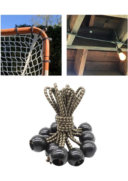 10 /takım Dayanıklı Top Kabloları Çadır Tarp Bağları Için Aşağı Kayış (Yurt Dışından) fiyatları