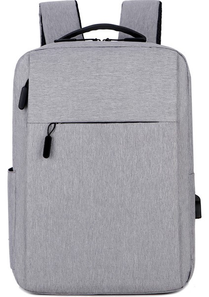 2023 Sırt Çantası Erkek Rahat USB Şarj Spor Sırt Çantası Iş Banliyö Bilgisayar Çantası Seyahat Okul Çantası Sırt Çantası (Yurt Dışından)