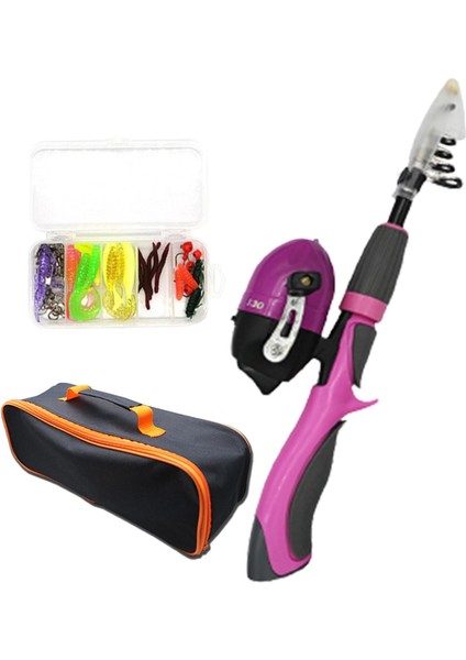Çocuk Oltası Çocuklar Için Yemli Komple Set Çocuk Menekşe (Yurt Dışından)