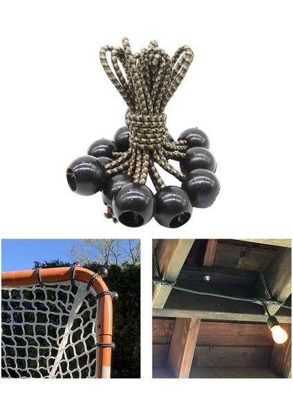 10 /takım Dayanıklı Top Kabloları Çadır Tarp Bağları Için Aşağı Kayış (Yurt Dışından) indirimleri