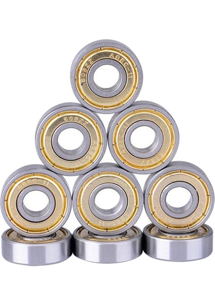 10X 608-ZZ Rulman Hokeyi Paten Longboard Tekerleği (Yurt Dışından)