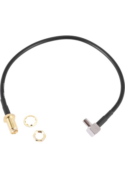 Sma Dişi Jack - Ts9 Erkek Dik Açılı Pigtail Koaksiyel Kablo Anteni (Yurt Dışından)