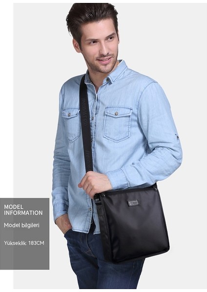 Erkek Çantası Omuz Çantası Erkek Çantası Messenger Çantası Iş Gündelik Oxford Bez Çapraz Sırt Çantası Dikey (Yurt Dışından) fiyatları