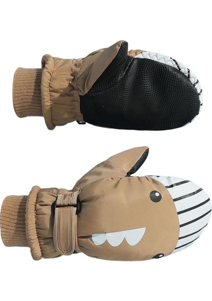 Eldivenler Su Geçirmez Sıcak Ayarlanabilir Kış Taşınabilir Kardan Adam Çocuklar Için Haki S (Yurt Dışından) fırsatları