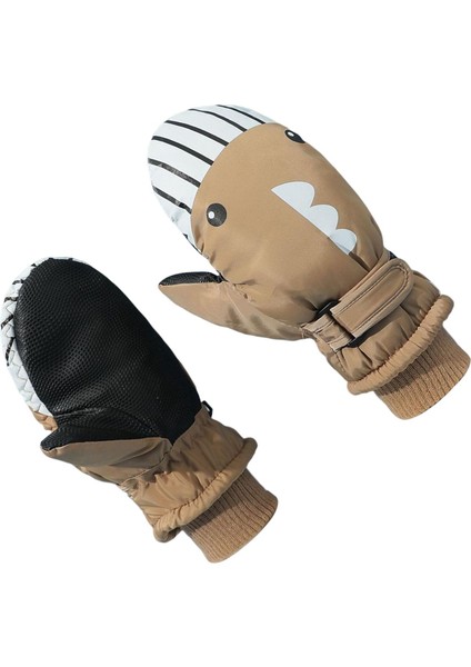 Eldivenler Su Geçirmez Sıcak Ayarlanabilir Kış Taşınabilir Kardan Adam Çocuklar Için Haki S (Yurt Dışından) indirimleri