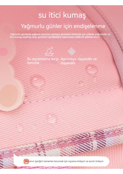 3-6. Sınıflar Için Sevimli, Hafif ve Yük Azaltıcı Çizgi Film Öğrenci Okul Çantası (Yurt Dışından) fırsatları